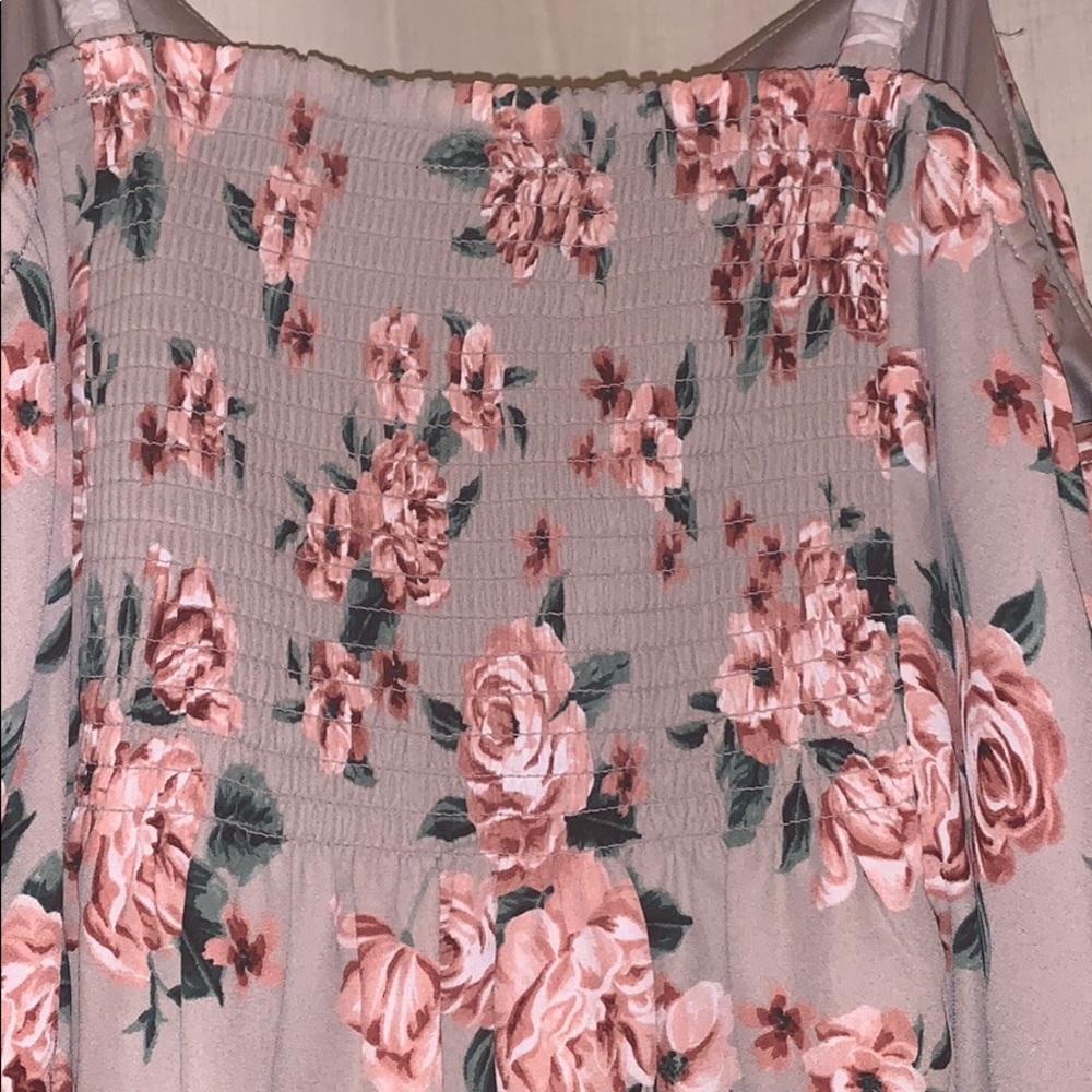 Torrid Spaghetti strap floral tap - Picture 5 of 5